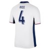 Camiseta de fútbol Inglaterra Rice 4 Primera Equipación Euro 2024 - Hombre